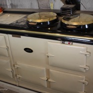 4 oven oil 1960s Aga gold Domes