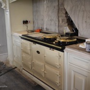 cream 4 oven 1960s Aga gold domes